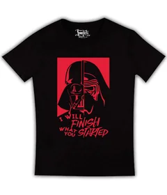 Прикольные футболки: Дарт Вейдер на черной